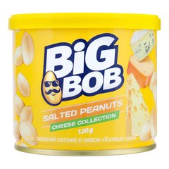 Арахис соленый сыр Big Bob ж/б, 120 г