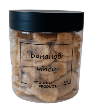 Чипсы банановые в баночке, 200 г