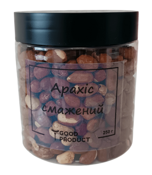 Арахис жареный в баночке, 250 г