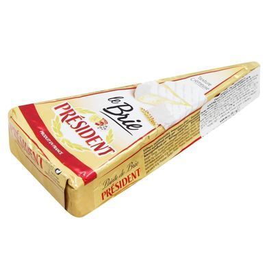 Сир мягкий Brie 60 % тм President 200 г