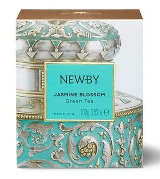 Чай зеленый листовой с жасмином тм NEWBY, 100 г