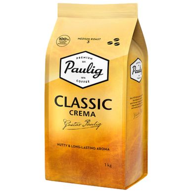 Кофе Paulig Classic Crema в зернах 1 кг