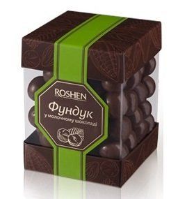Фундук в молочном шоколаде тм Roshen, 180 г