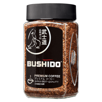 Кофе растворимый Bushido Black Katana, 100 г