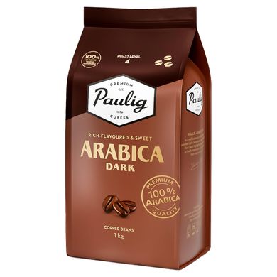 Кава Paulig Arabica Dark у зернах 1 кг