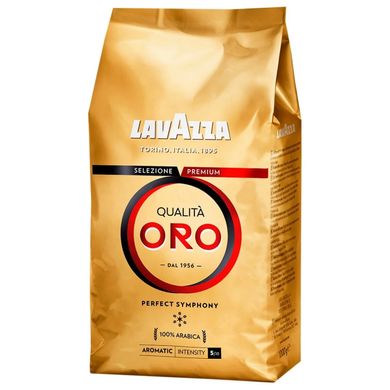 Кофе Lavazza Qualita Oro в зернах 1 кг