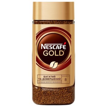 Кофе Nescafe Gold растворимый в банке 190 г