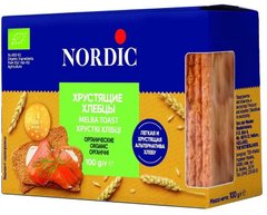 Хлебцы органические 12 шт Nordic, 100 г