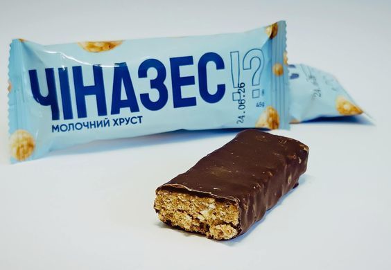 Батончик Чіназес Молочний хруст, 45 г