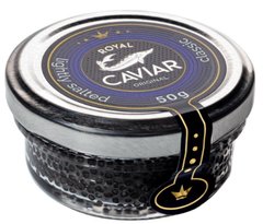 Ікра чорна осетрова (стерлядь) Royal Caviar, 50 г