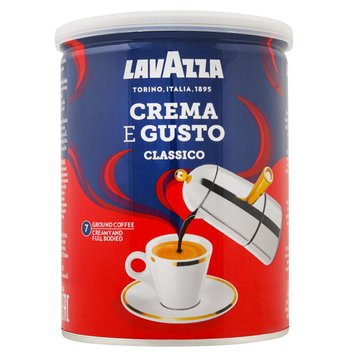 Кофе молотый Lavazza Crema E Gusto ж/б 250 г