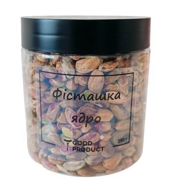 Ядро фисташки без скорлупы в баночке, 250 г