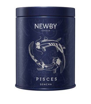 Чай зеленый Сенча знак зодиака Рыбы тм NEWBY, 30 г