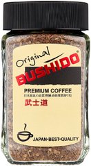 Кофе растворимый Bushido Original Premium Швейцария, 100 г