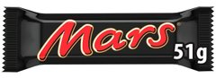 Батончик Mars з нугою та карамеллю в молочному шоколаді 51г