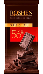 Шоколад Roshen темний 56% какао, 90 г
