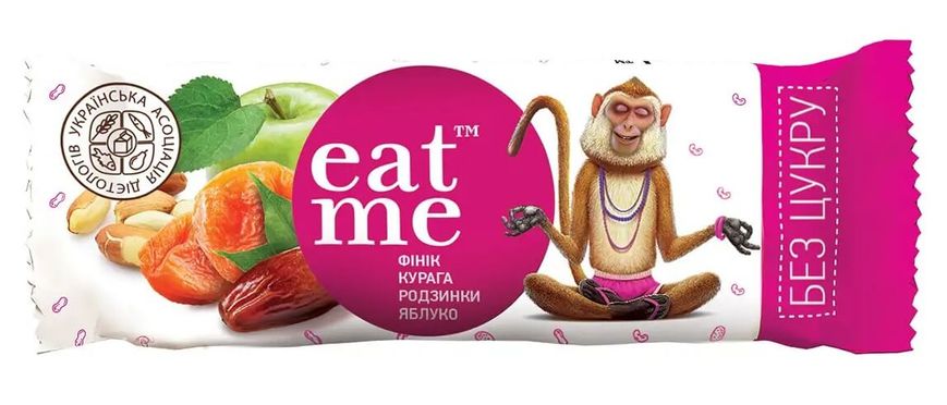 Батончик EatMe курага-финик-яблоко-изюм, 40 г