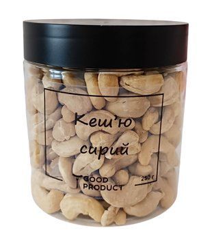 Кешью сырой в баночке 250 г