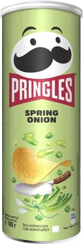 Чипсы зеленый лук Pringles, 165 g