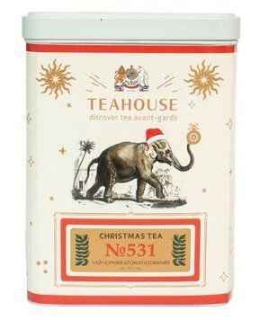 Чай чорний із фруктами та корицею Christmas Tea, 250 г тм Teahouse