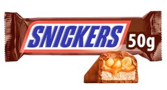 Батончик Snickers шоколадный с арахисом 50г