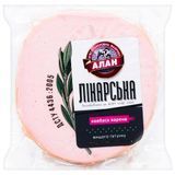 Колбаса вареная докторская в/с тм Алан, 100 г