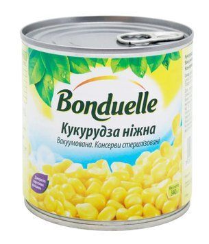 Кукуруза консервированная нежная сладкая тм Bonduelle ж/б, 340 г