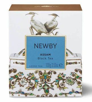 Чай черный рассыпчатый листовой Ассам тм NEWBY, 100 г
