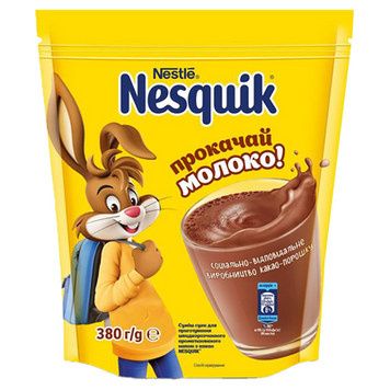 Cмесь для приготовления какао Nesquik, 380 г
